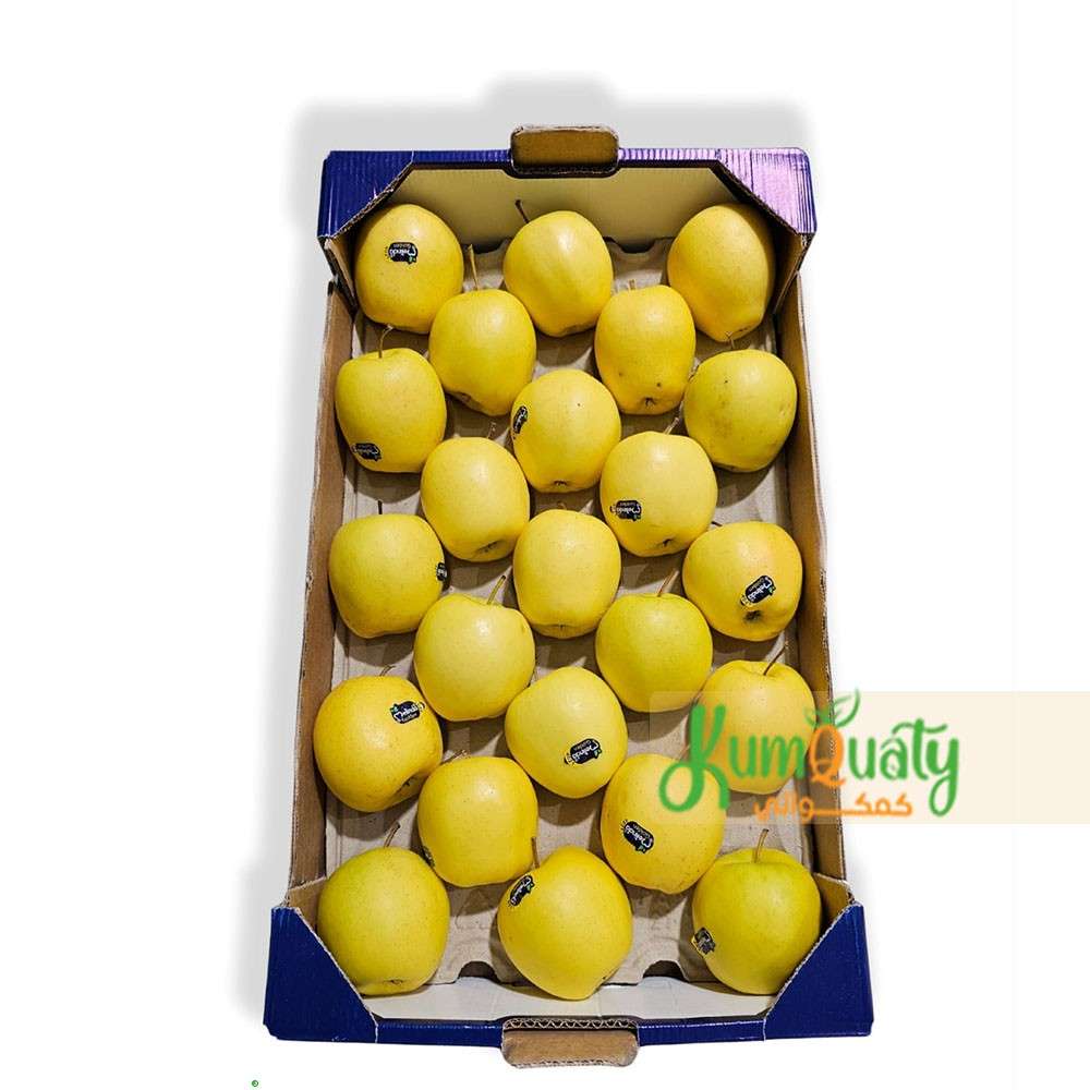 تفاح اصفر طبق